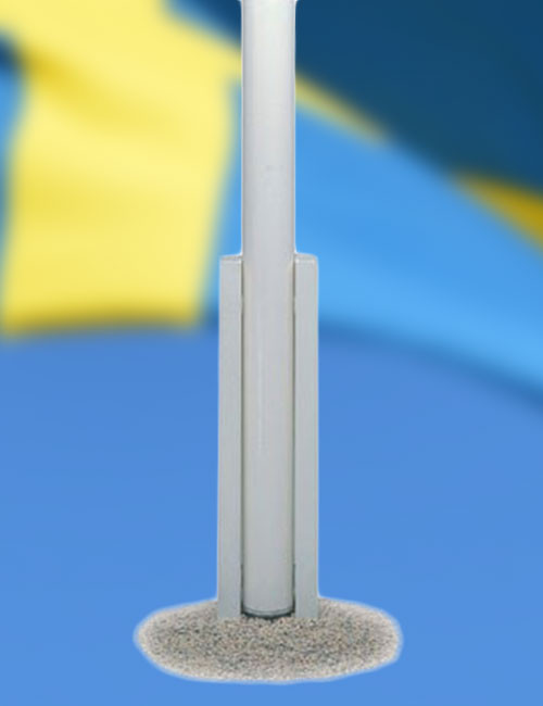 Flaggstång - U-balk - Bild 2