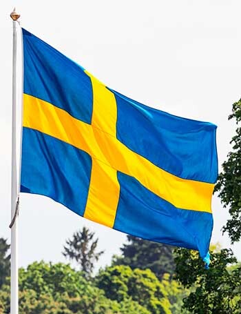 Köp det Svenska flagga. Finns i olika storlek.